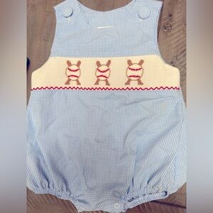 Stitchy Fish boys baseball bubble